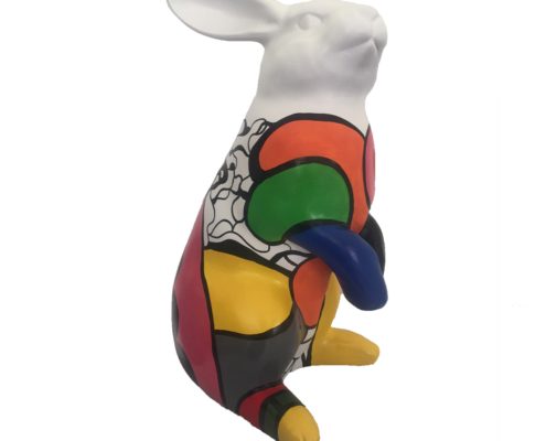 Jean Niki (inspiré de Saint Phalle) - Technique mixte - Vernis - pièce unique - 38 x 20 x 17 cm