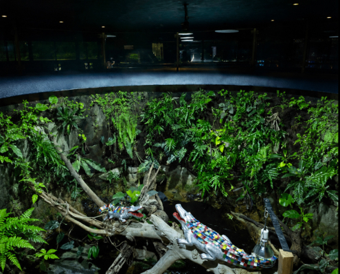 Sculpture contemporaine dans l'espace public par Daphné Dejay