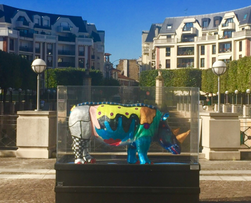 Sculpture contemporaine dans l'espace public par Daphné Dejay