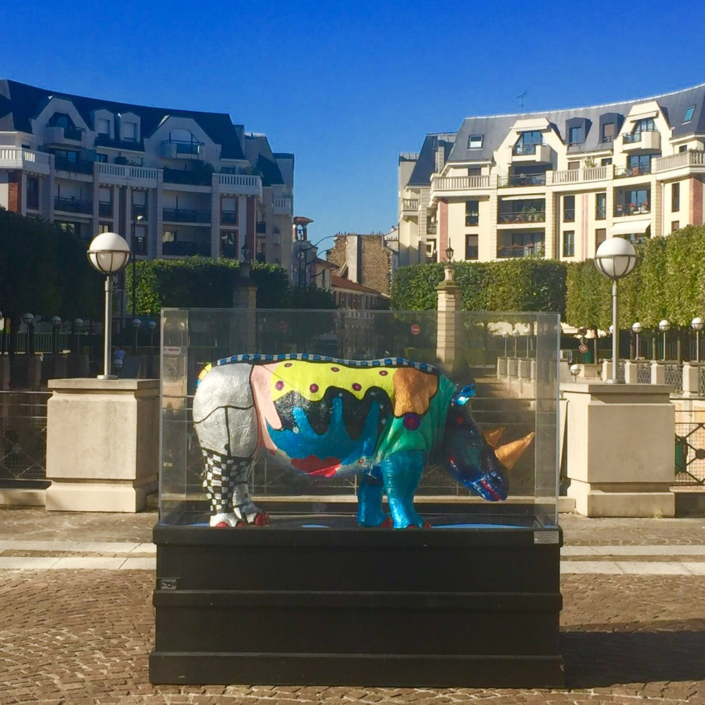 Sculpture contemporaine dans l'espace public par Daphné Dejay