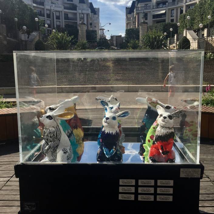 Sculpture contemporaine dans l'espace public par Daphné Dejay
