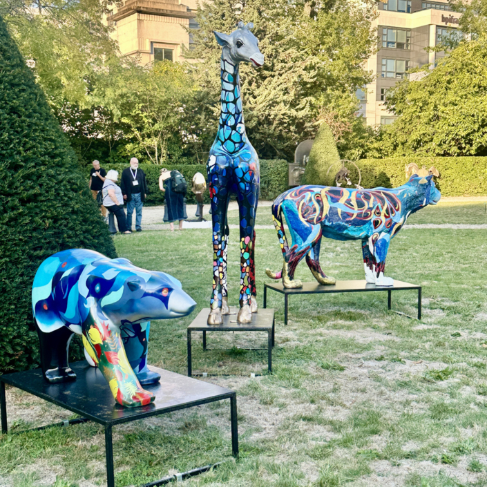 Sculpture contemporaine dans l'espace public par Daphné Dejay