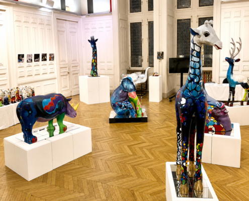 Sculpture contemporaine dans l'espace public par Daphné Dejay