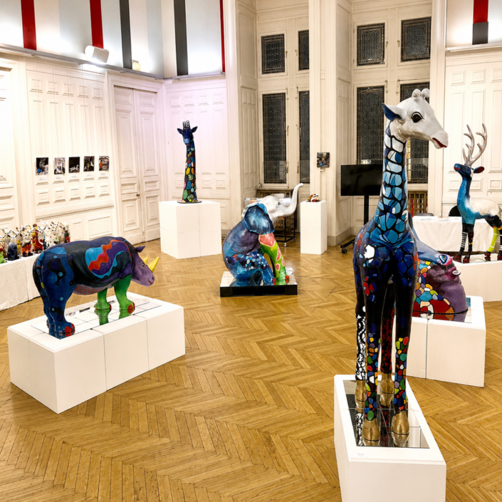 Sculpture contemporaine dans l'espace public par Daphné Dejay