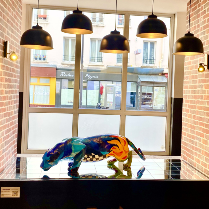 Sculpture contemporaine dans l'espace public par Daphné Dejay