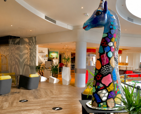 Sculpture contemporaine dans l'espace public par Daphné Dejay