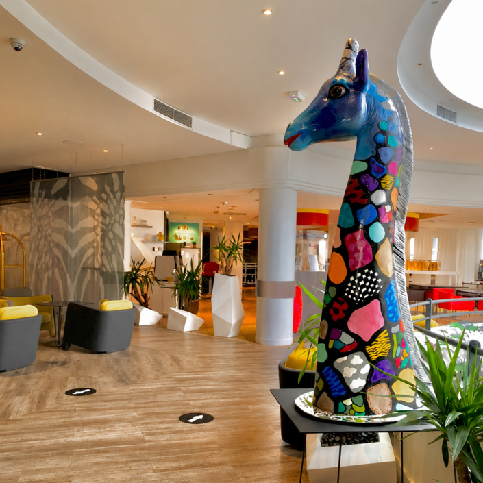 Sculpture contemporaine dans l'espace public par Daphné Dejay