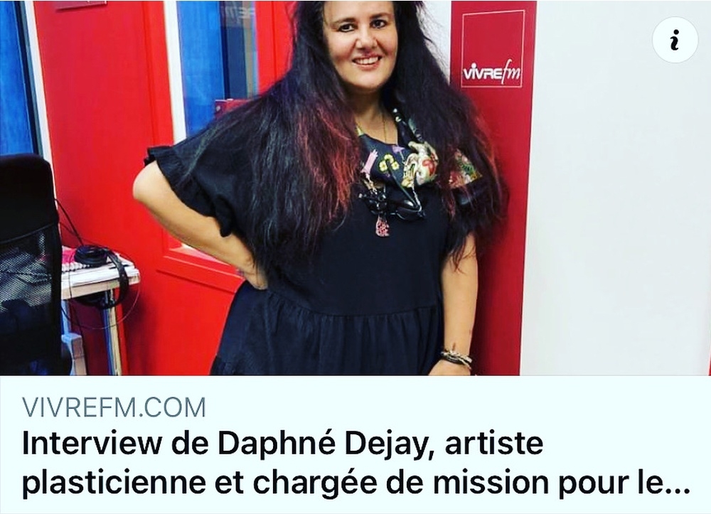 interview de Daphné Dejay à l'émission Vivre FM